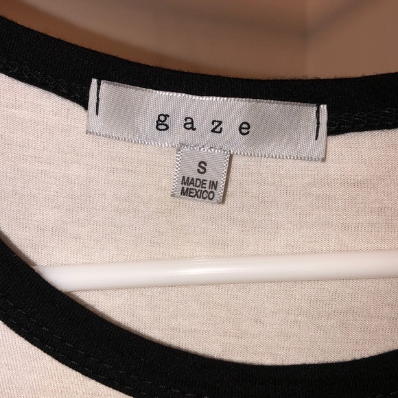 black and white twist top - Picture 2 of 3